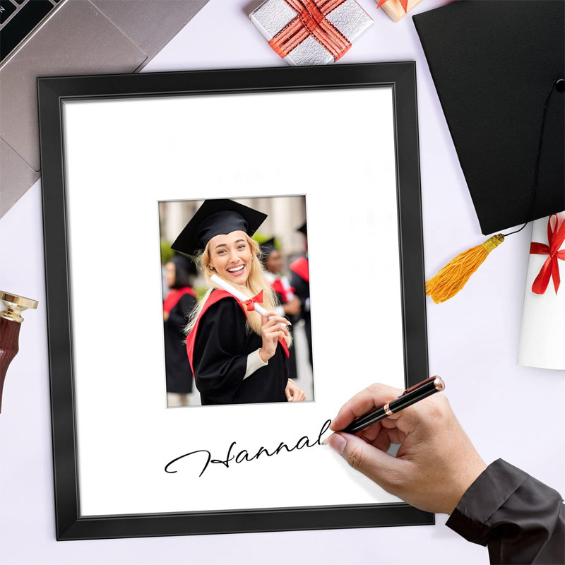 Lavie Home Wedding Signature Photo Frame Gold Black Graduation Wedding Signature Anniversary Souvenir Photo Frame