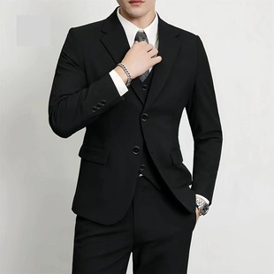 Suit suit Men's Business Formal Suit Two-Piece Wedding Dress Senior Groom Casual Men's Jacket