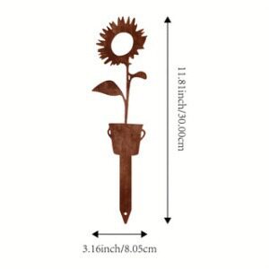 Europe and the United States new garden butterfly floor creative art metal courtyard decoration outdoor fairy floor crafts