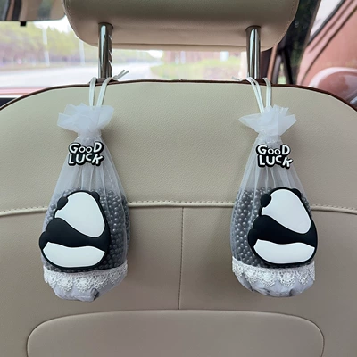 Aktiv kömürlü qoxu uducular | Charcoal Bag, Car Interior Supplies - panda-back-bamboo-charcoal-bag-pack-of-2