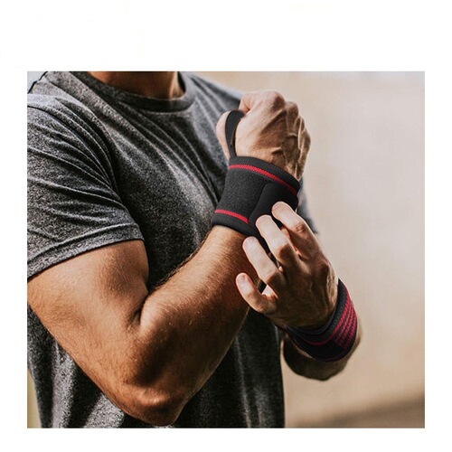 Sports and Fitness Strapping Wrist Support, Fitness Wrapping Compression Band for Strength Training Assistance, Weightlifting and Bench Press Wrist Binding Straps