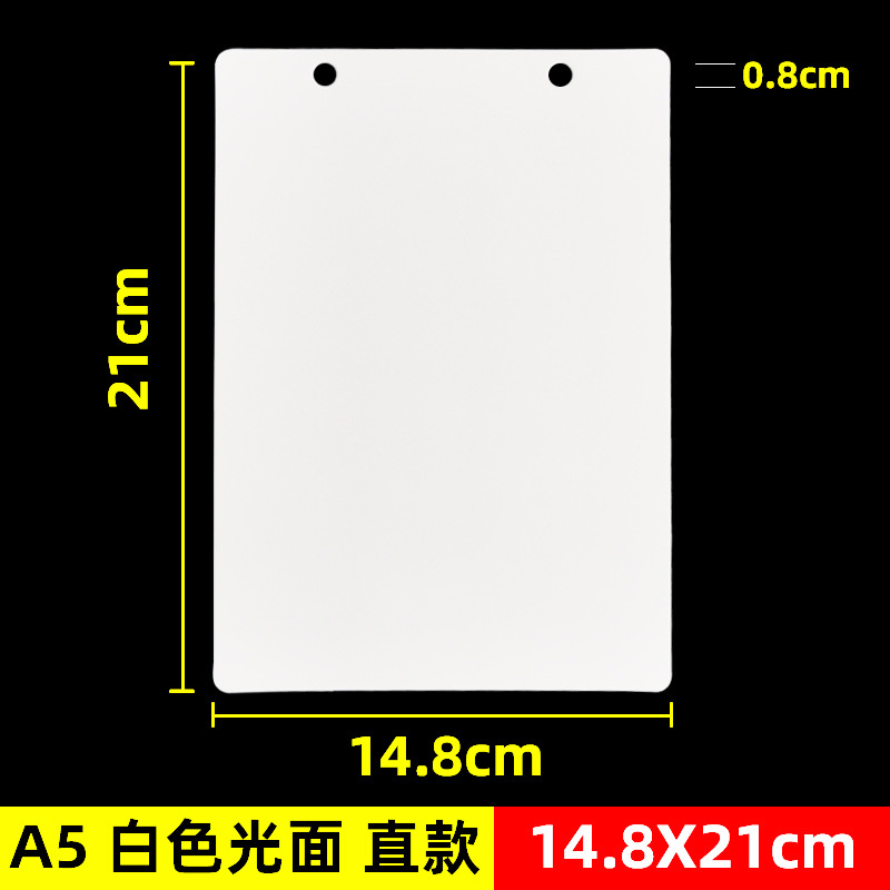 Etiqueta Colgante de Precio de Plástico PVC Transparente e Impresa para Ropa y Publicidad image 75