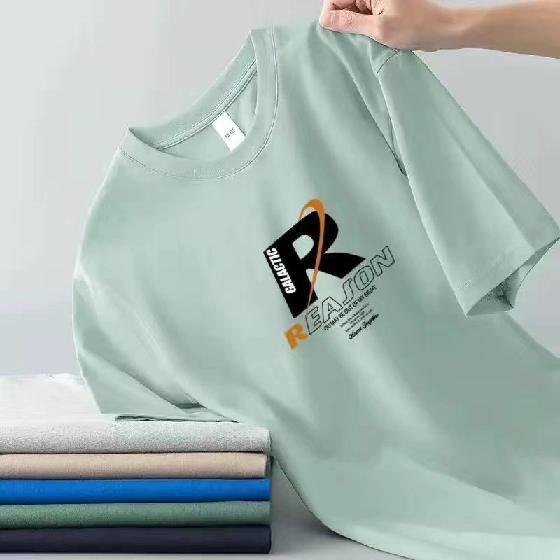 2025 мужская футболка с коротким рукавом летняя нижняя рубашка с круглым вырезом