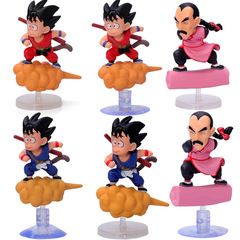 Little Goku's Oolong's Cloud-Kick Flying Ornament – Dragon Ball Suction-Cup Base Car-Mounted Toy with Creative Design