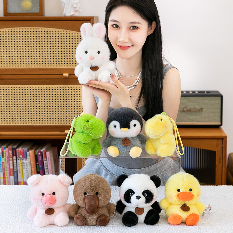 慵懒墩墩桌伴毛绒玩具掌中宝系列动物公仔精品爪机娃娃生日礼物|undefined