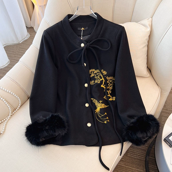 Jacket (without fur collar) (shipped within 10 days)