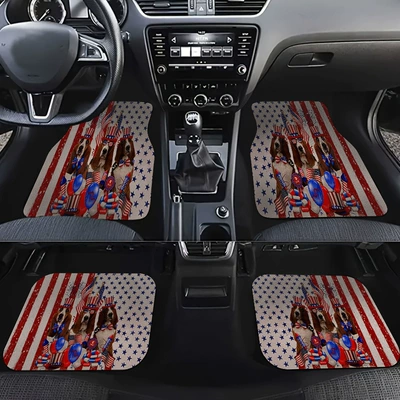 Avtomobil döşəmə paspasları – Dirt-Resistant, Wear-Resistant, Anti-Scratch Mats - x-car-floor-mat-51-3344cm-crystal-velvet-dot-plastic-bottom-two-piece-pack