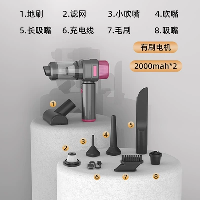 and Extraction All-In-One, Handheld, Car-Mounted, Pet – Tozsoranlar - 3103-a-basic-model-brush-motor-2000mah2-grey