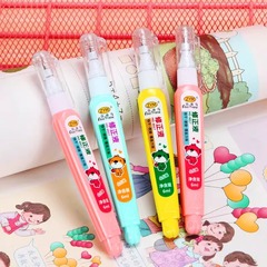 自由馬漫画児童文房具修正液塗装液快乾白色事務ペン形学生塗装液6ml