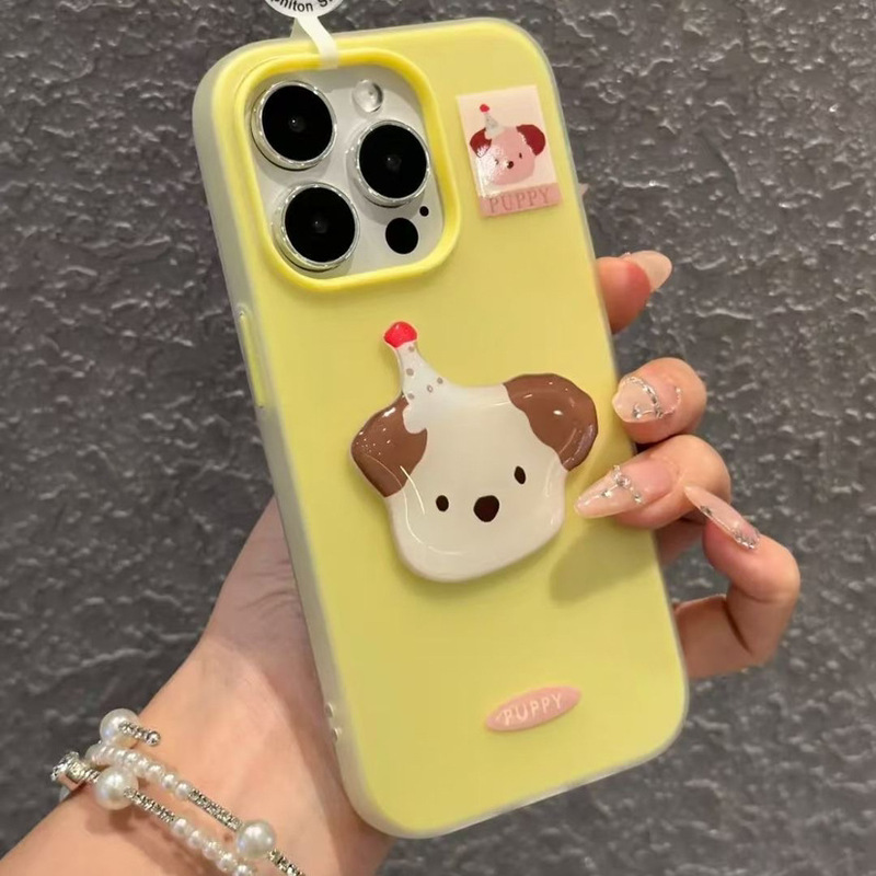 ウエストハイランド子犬の肌の感触ゼリーシェル Apple 15 クリエイティブ携帯電話ケース iphone16promax 保護カバーに適しています|undefined