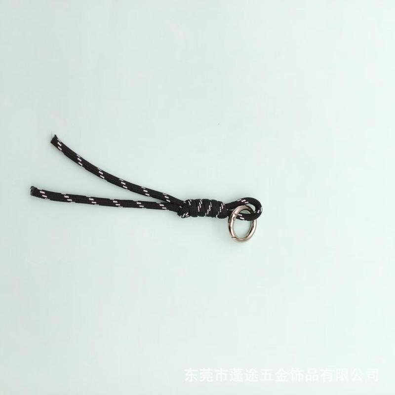 双色编织打结手机挂绳手工配件钥匙扣材料挂件玩具包包小挂饰吊绳|undefined
