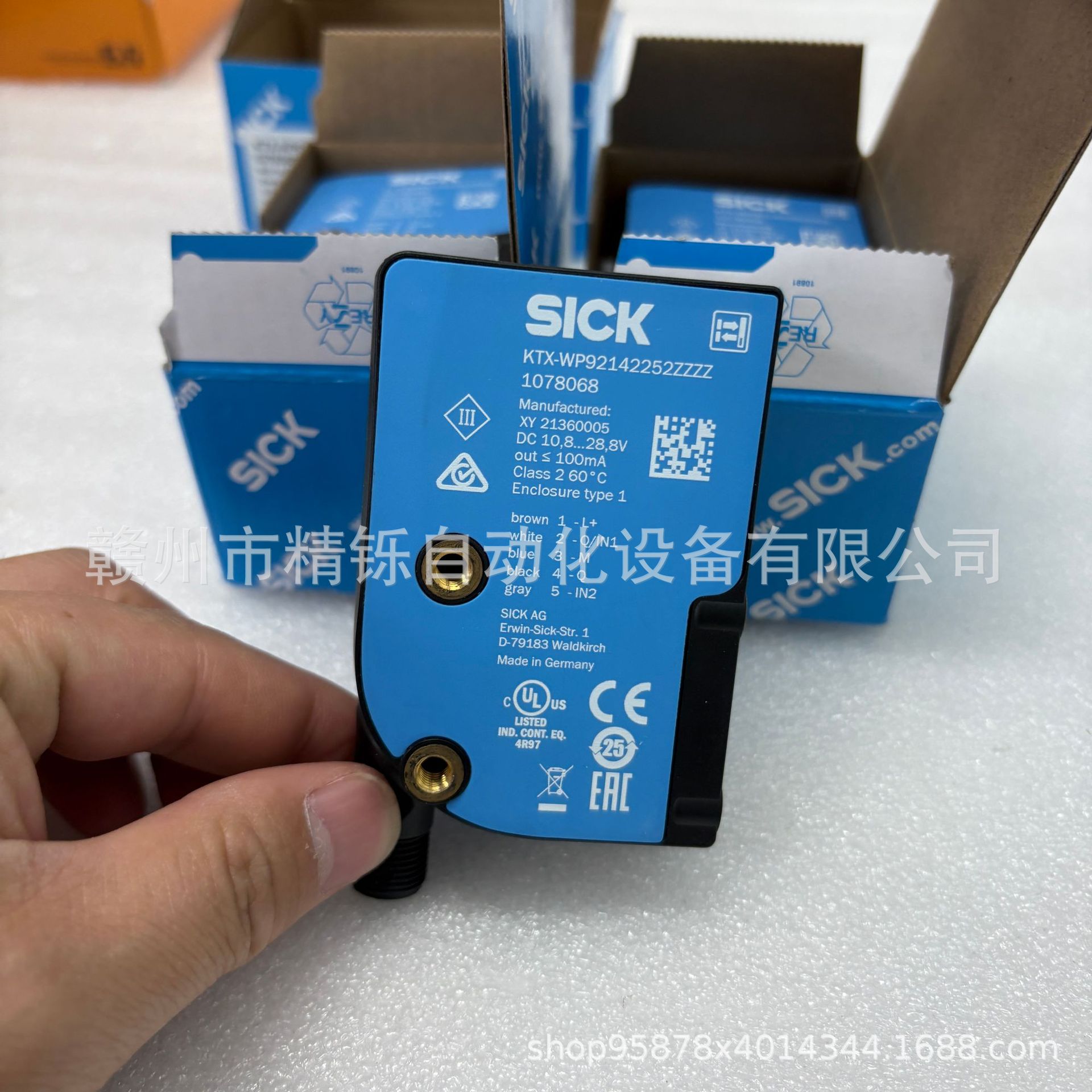 Sick KTX-WP92142252ZZZZ 1078068传感器全新议价