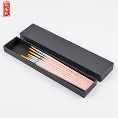 Wolf-hair watercolor brush tip fine-line pen art specialty watercolor brush soft tip soft hair acrylic oil painting brush line drawing Chinese painting brush