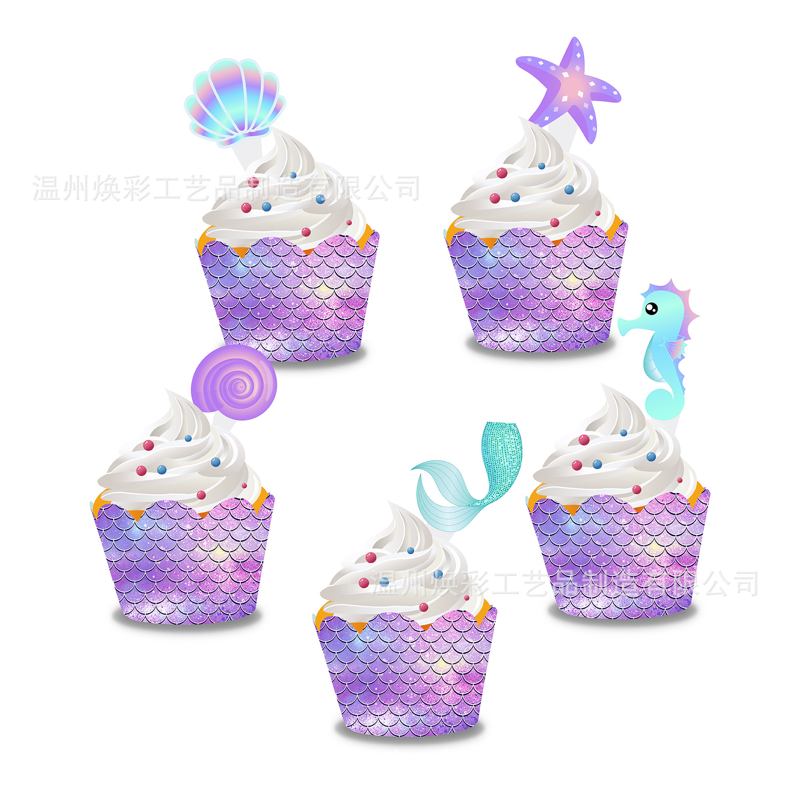 人鱼公主的梦幻 翻糖蛋糕6寸 http://wd.kou… - 堆糖，美图壁纸兴趣社区