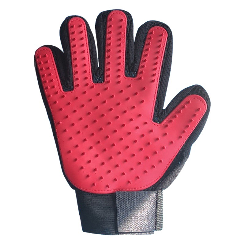 Guantes de gato de silicona guantes para mascotas gato perro baño depilación suministros para gatos peine cepillo de depilación limpieza para mascotas