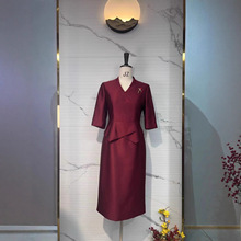 8510F高级感气质名媛轻奢礼服