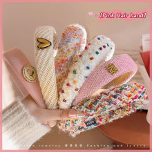 少女心粉色高颅顶发箍2025新款头箍气质甜美发卡女高级感发捆头饰