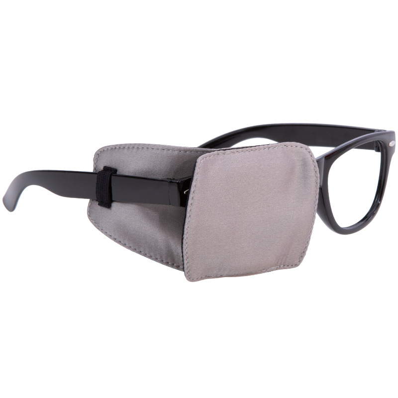 Gran cubierta negro máscara de ojo de los niños monocular estrabismo ambliopía sombreado formación corrección bloqueo parche ocular protección ocular