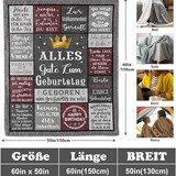 Креативное мужское одеяло, подарок на день рождения