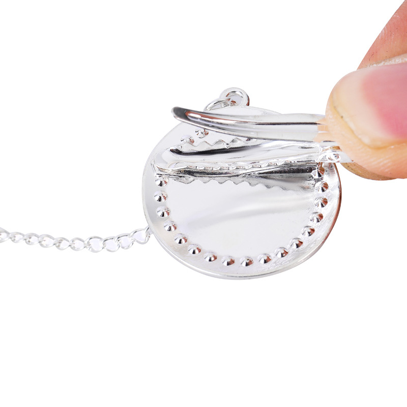 Venta caliente transfronteriza 26 letras serie Azul bebé punto diamante pezón bebé chupete boca con clip de letra