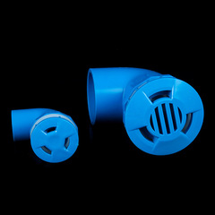 PVC Fish Tank Sump System Dedicated Elbow Drain Fitting, Siphon Water Bottom Filter Assembly, Quick-Release Connector for Tank