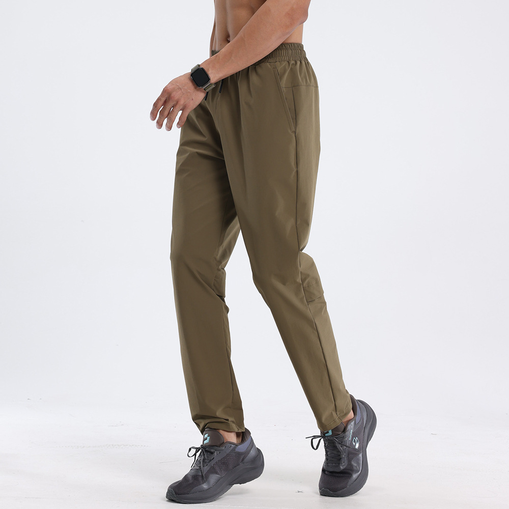 Lulu pantalones deportivos ociosos para hombres otoño y invierno al aire libre correr pantalones de entrenamiento de baloncesto sueltos pantalones de gimnasio cabello