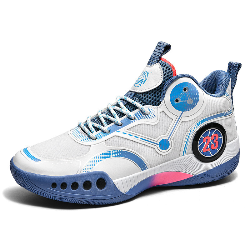 2024 New Summer Sports Breathable Wear-Resistant Shock-Absorbing Women's Sports Shoes Men's Basketball Shoes Couple Casual Shoes