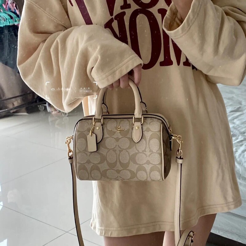 Koujia High Version Pillow Bag Rowan Boston Exquisite Versatile Satchel Shoulder Bag Presbyopic Commuter Crossbody Bag