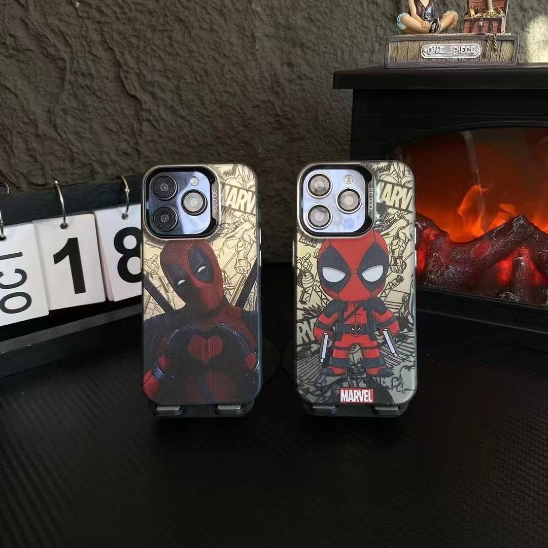 Nueva galvanoplastia color plata para iPhone 16 funda para teléfono móvil Apple 15promax/14 personalidad 13pro12 Europa y América