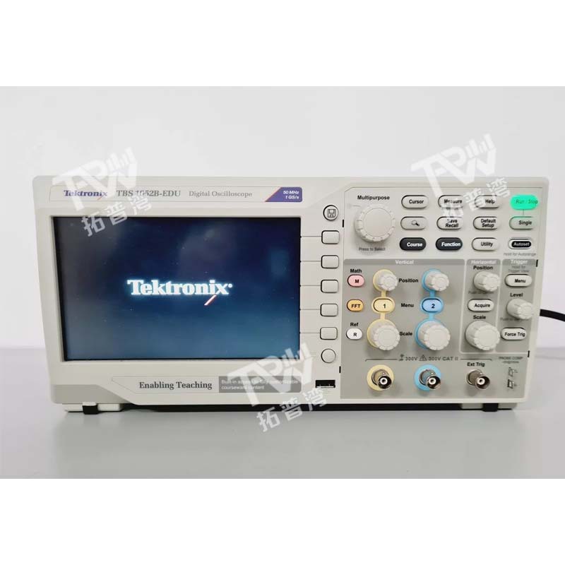 Tektronix 泰克 TBS1052B-EDU 双通道 数字存储示波器 50 MHz