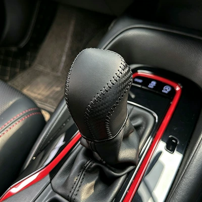 Sürətlər qutusu və əl tormozu başlıqları: gear shift knob cover, 8th
