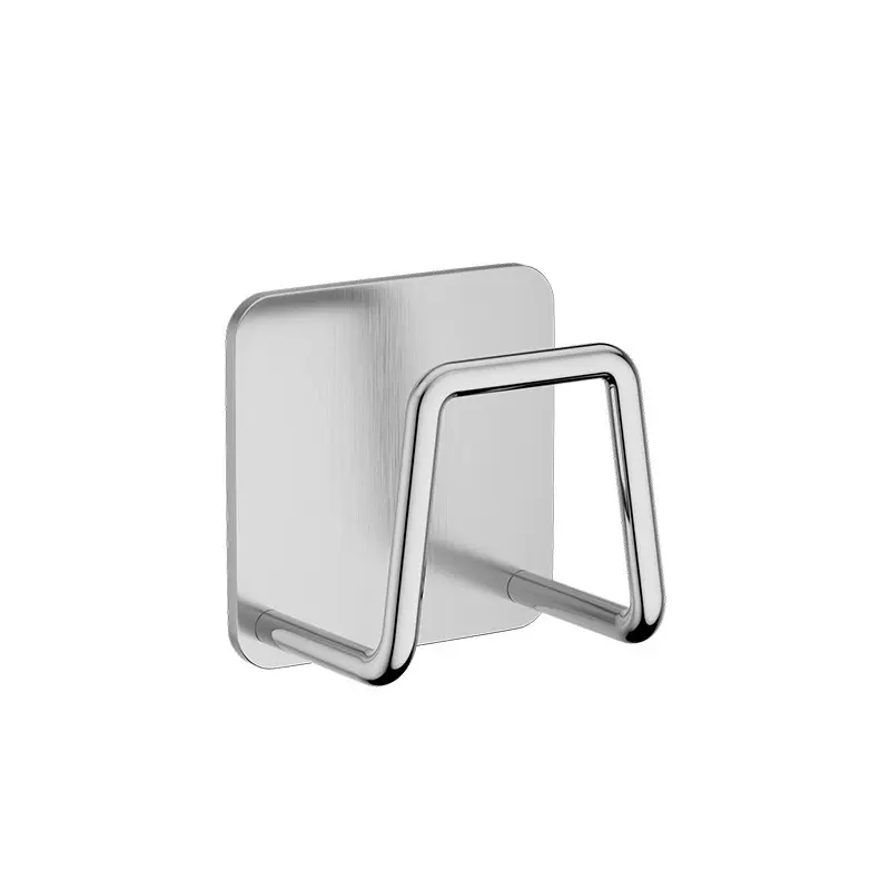 免打孔挂钩厨房吊柜挂钩支架锅盖架脸盆菜板砧板架悬挂海绵收纳架