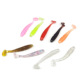 4 Colors Paddle Tail Fishing Lures Soft Plastic Baits Fresh Water Bass Swimbait Tackle Gear