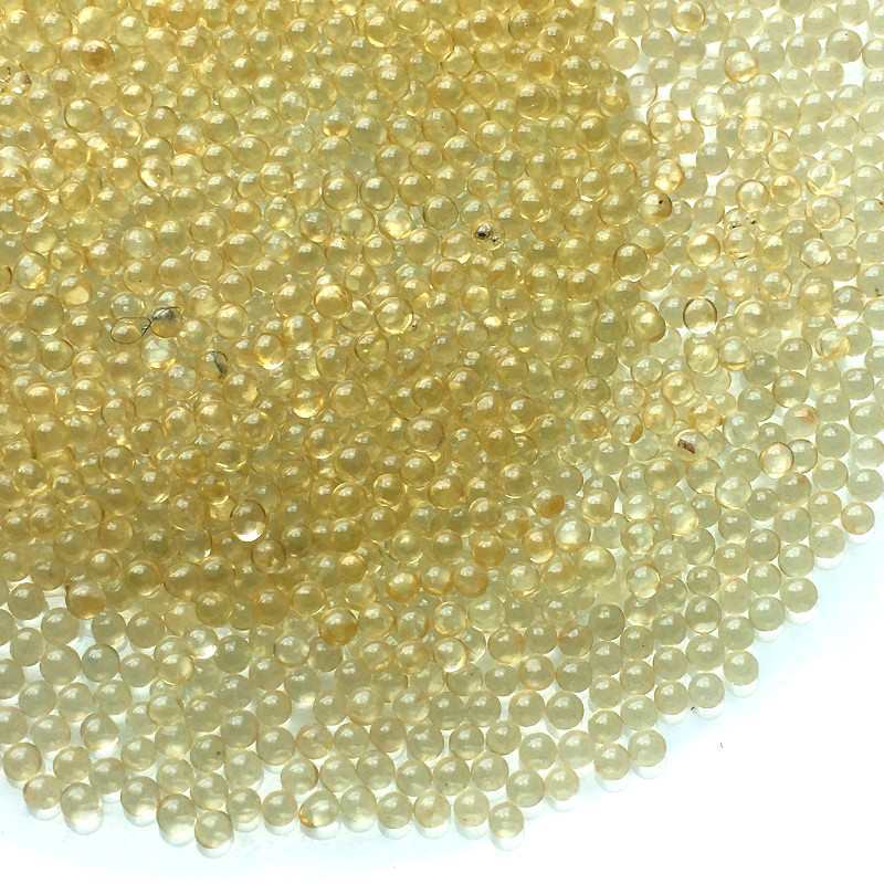 2-2.5mm透明带镀幻彩色无孔洞小珠子diy手工圆形玻璃散珠