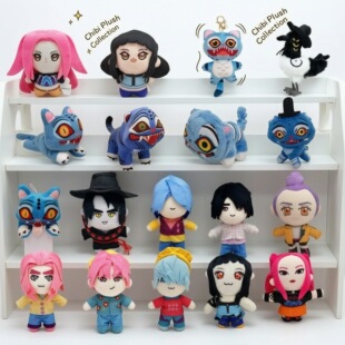 �羳��k-pop demon hunters plush �CħŮ�F�����ϻ���żë�q���