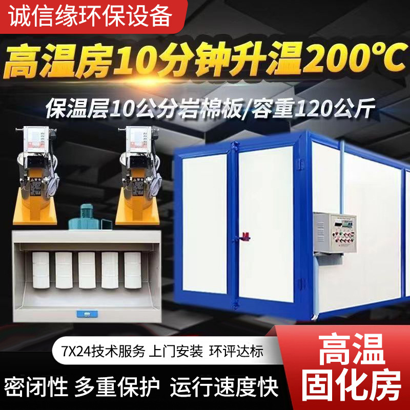 高温房固化炉老化房涂装全套静电喷塑设备工业烘干房高温烤漆房|undefined