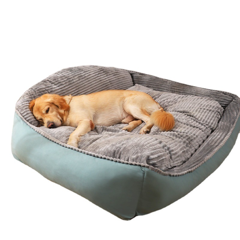 Perrera perro grande invierno cálido estera del animal doméstico Golden Retriever mascota sofá de invierno estera del perro Four Seasons universal cama del perro