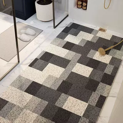 Avtomobil döşəmə paspasları — Hollow Carpet for Bathroom and - french-2-5080cm