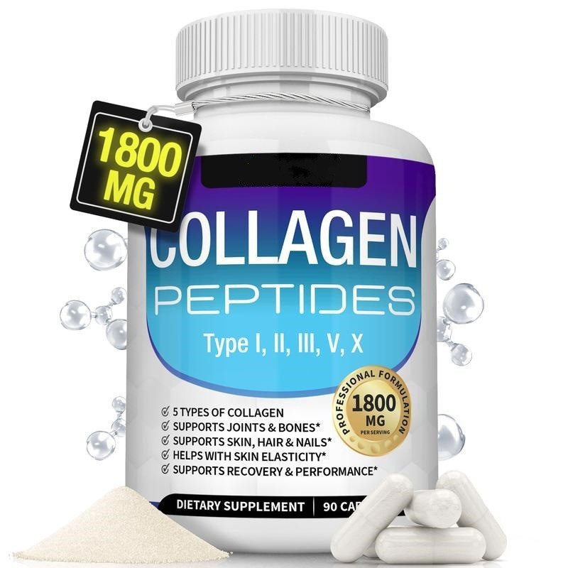 Multiple collagen peptide capsules (90 capsules)