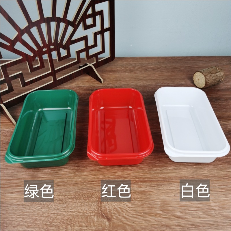 Río Luxi misma caja de estilo chino pastelería caja de embalaje pastel de melocotón dulce patata vieja dama pastel de plástico transparente comida merienda caja