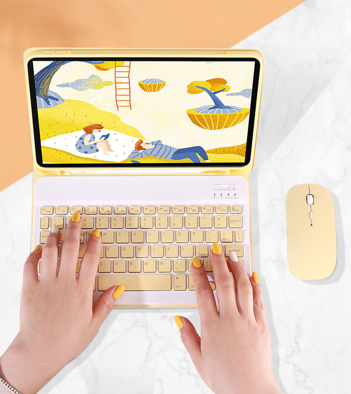 For Apple iPad Pro 11 Bluetooth Keyboard 10.2 Protective Cover 10.9.7 Pen Slot mini6 Magnetic Keyboard