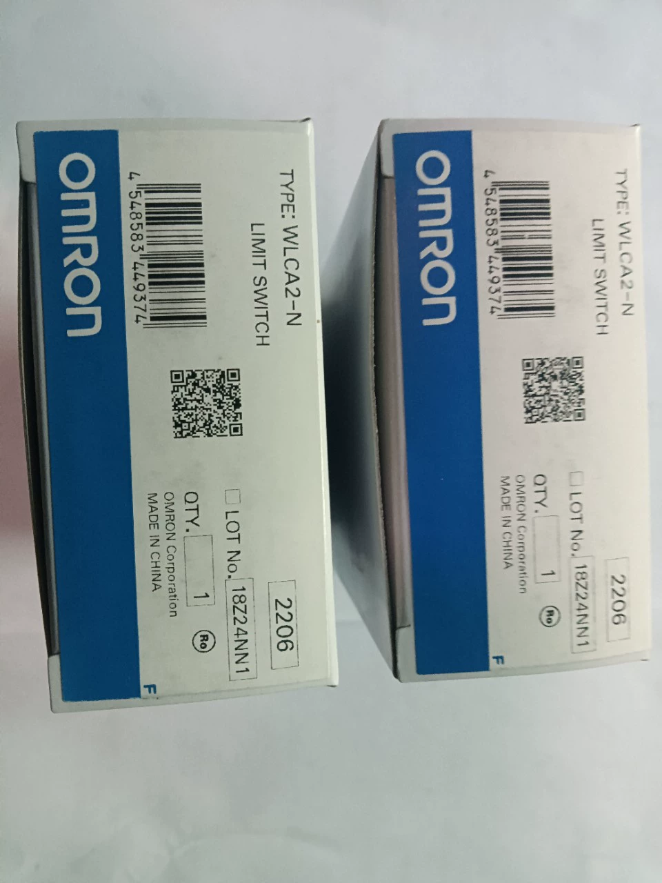 Новый оригинальный концевой выключатель Omron WLCA2-N