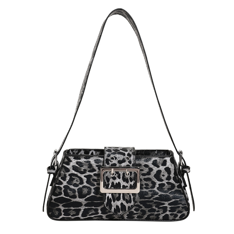 Dulce fresco chica caliente bolsa de las axilas 2023 otoño nuevo bolso de las mujeres bolso de textura transfronteriza bolso de hombro estampado de leopardo personalizado moda