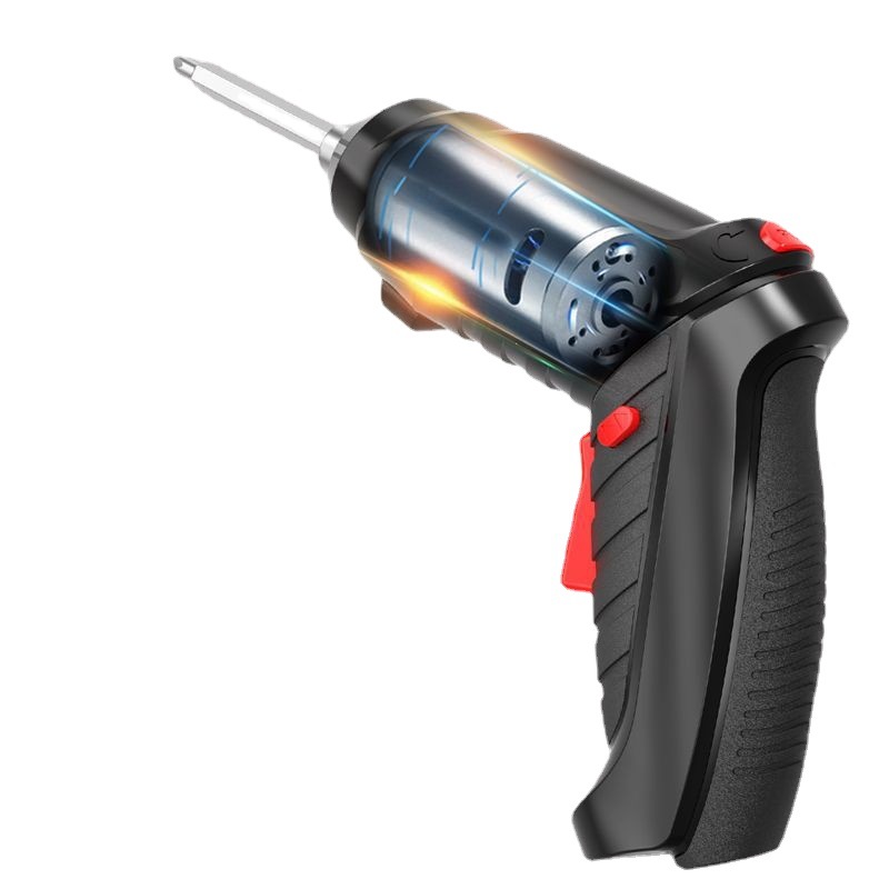 전기 스크루 드라이버 충전 다기능 가정용 소형 스크루 드라이버 미니 전기 드라이버 총 리튬 전기 손 전기 드릴 도구