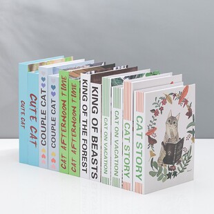 Children's Cartoon Picture Book Series Fake Book Ornaments Clothing Store Decorations Book Model Room Artificial Book Prop Book Model