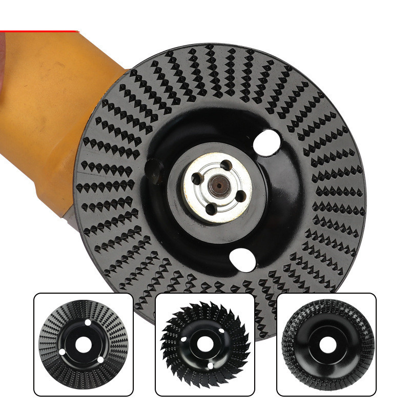 角磨机适用打磨盘根雕茶盘锉刀角磨机木锉轮打磨塑型刺盘刺轮磨盘