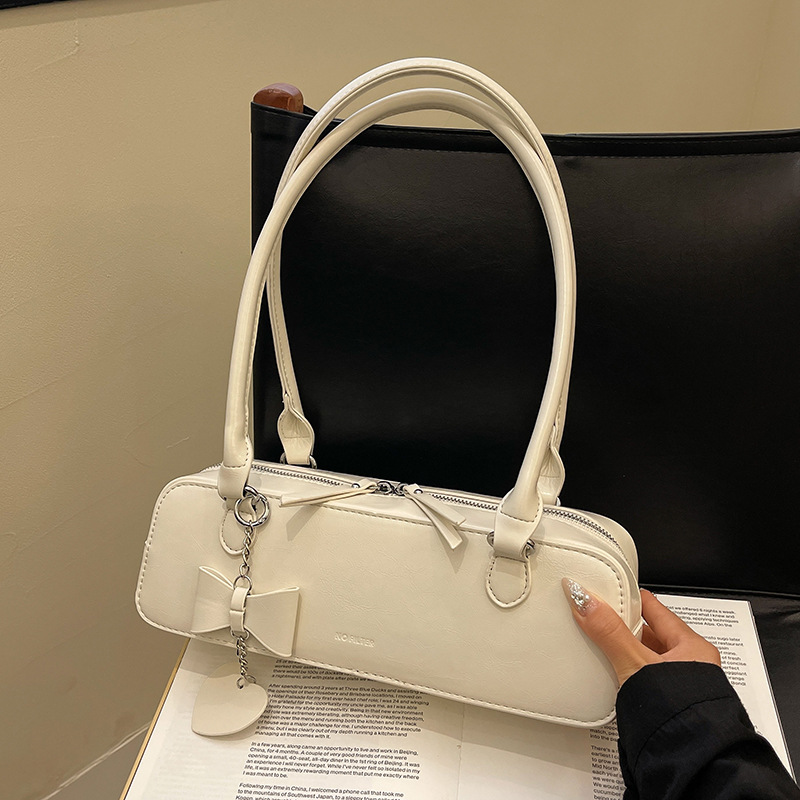 Texture and Western Style Small for Women 2024 New Versatile Single Shoulder Underarm French Niche Design Stick Bag_voghion.com