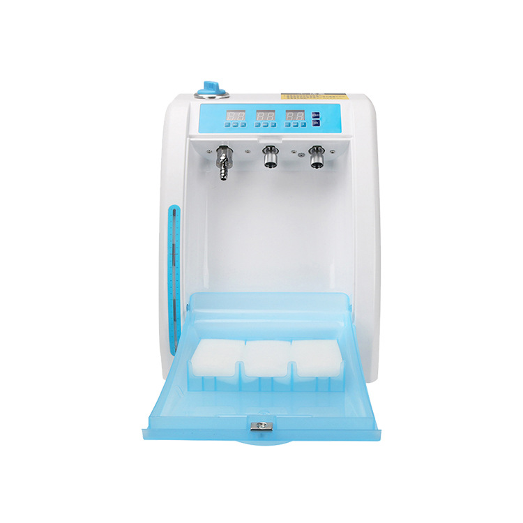Máquina de limpieza de mantenimiento de teléfono móvil dental máquina de inyección de aceite de alta velocidad de cuatro agujeros máquina de mantenimiento de máquina recta de alta velocidad lubricante máquina de curva de baja velocidad