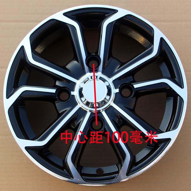 12 inch electric four-wheel vehicle 14570r12 aluminum ring 15570r12 aluminum alloy wheel 13570 motorcycle three wholesale