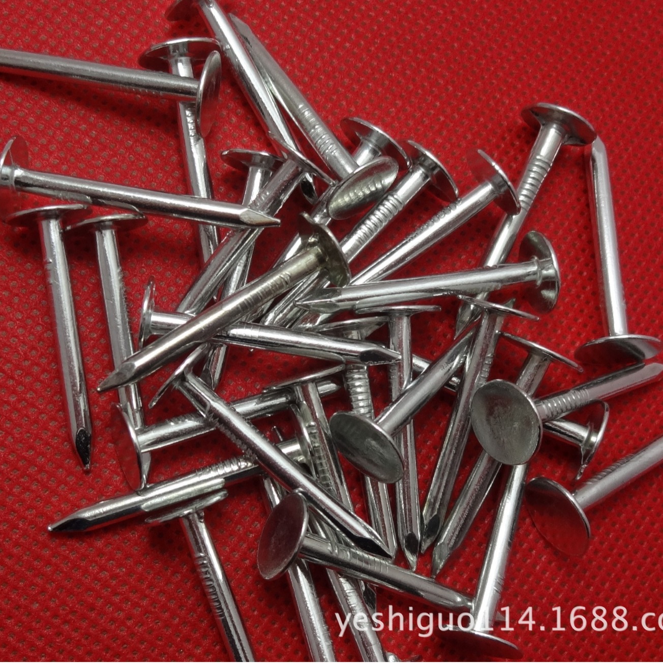 厂家直供镀锌大帽油毡钉规格型号1”x11G 1.5"X11G1.25“X11G